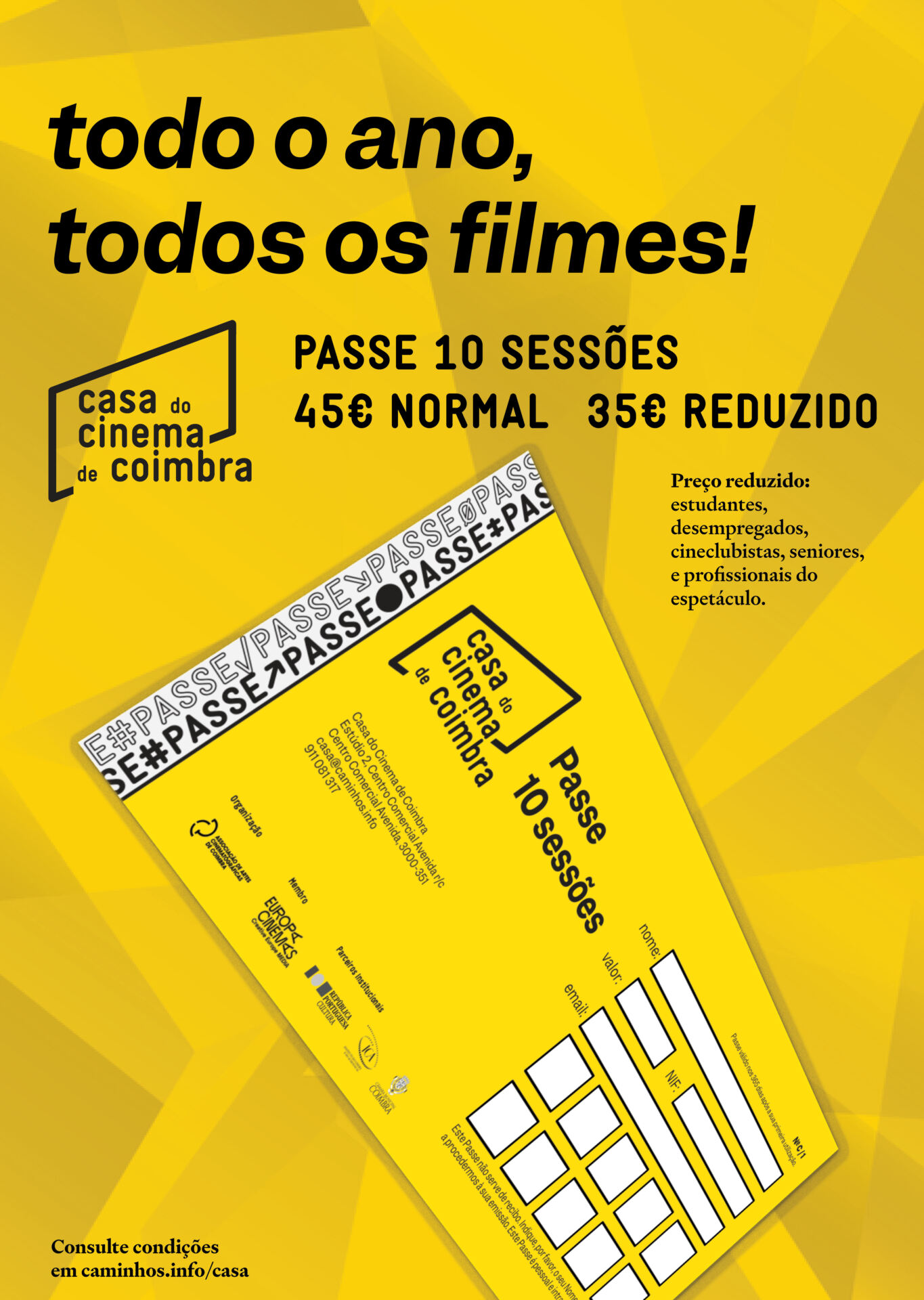 Passe 10 Sessões