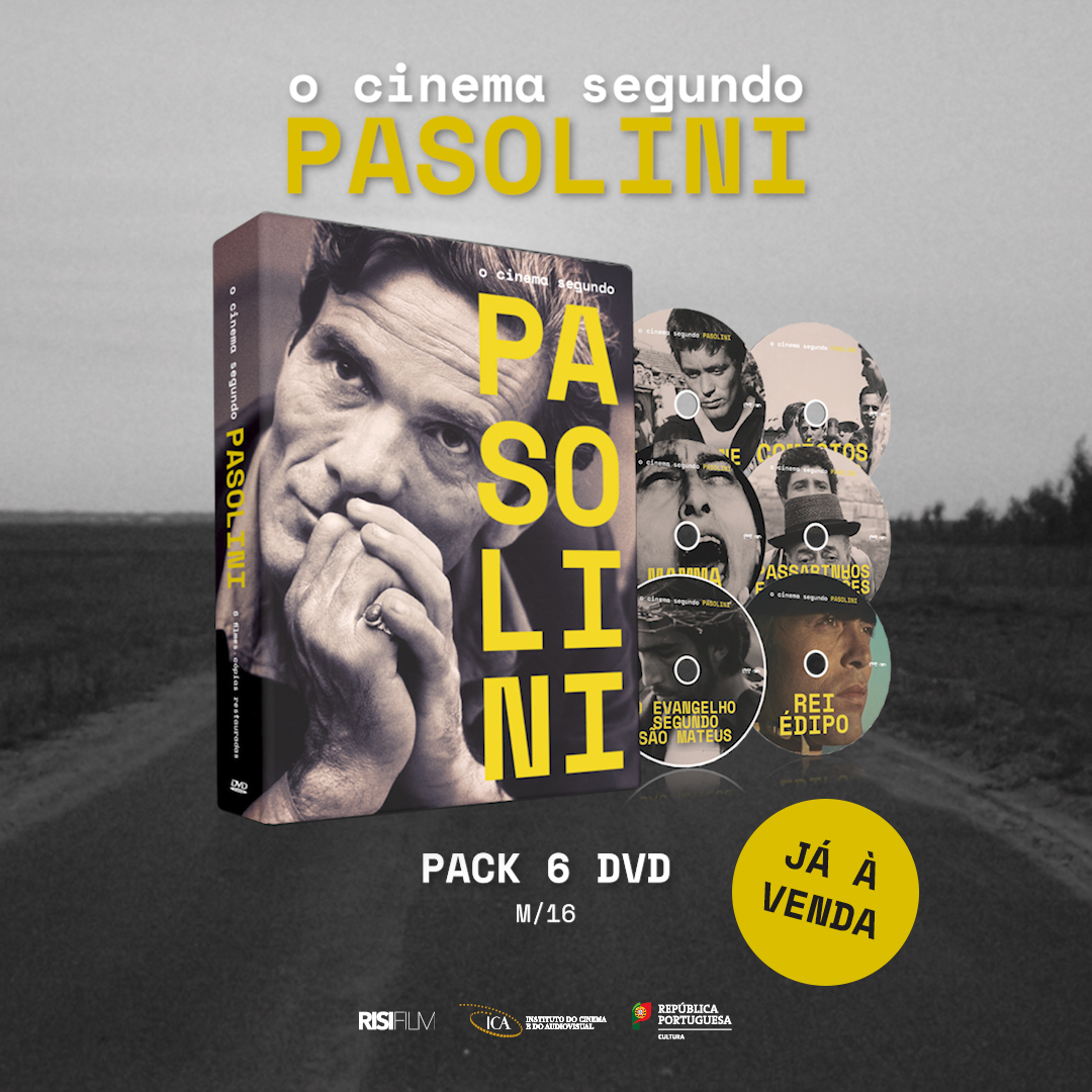 O Cinema Segundo Pasolini – pack 6 DVD