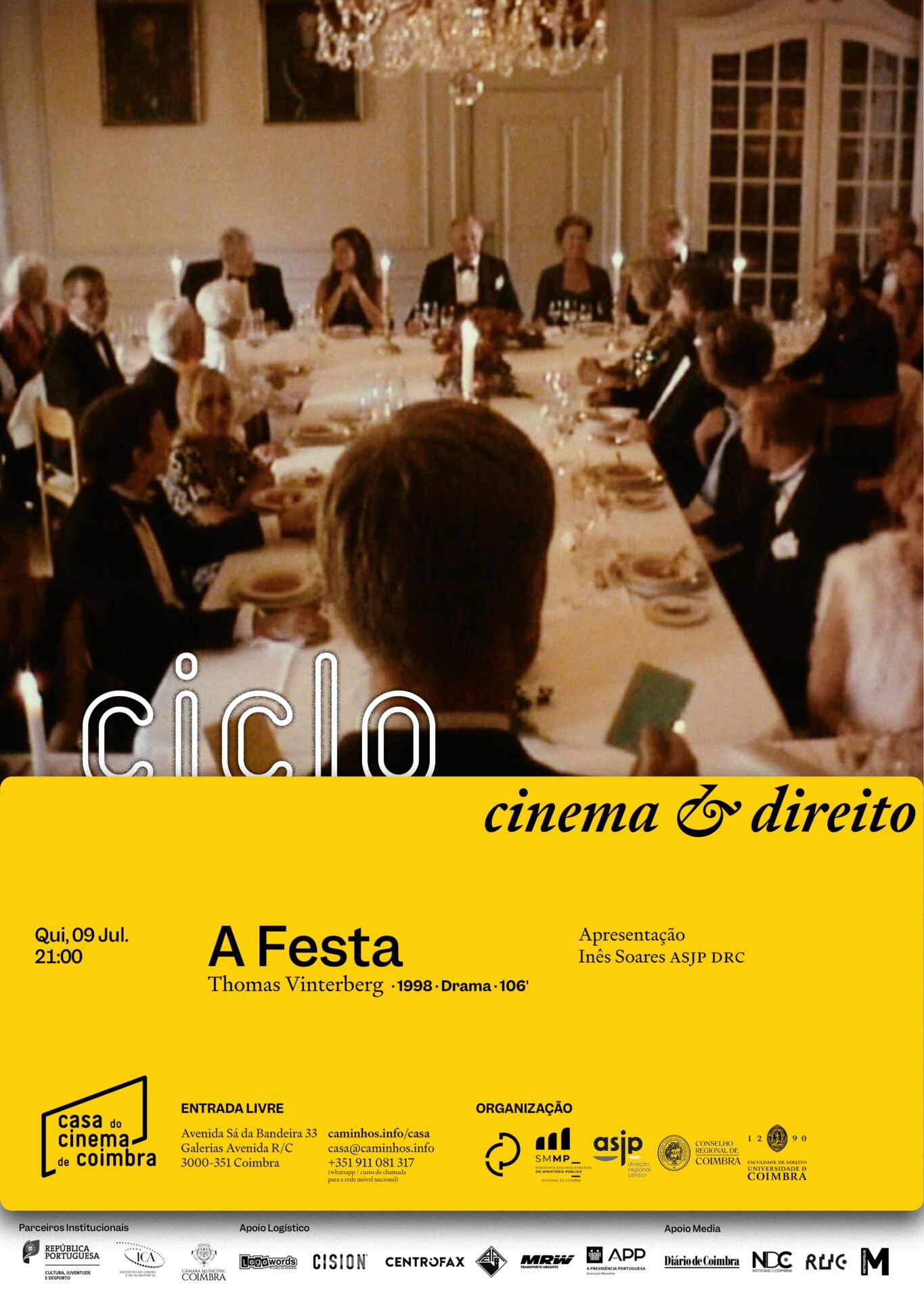 A Festa (Thomas Vinterberg, Drama, Comédia, 106', 1998)