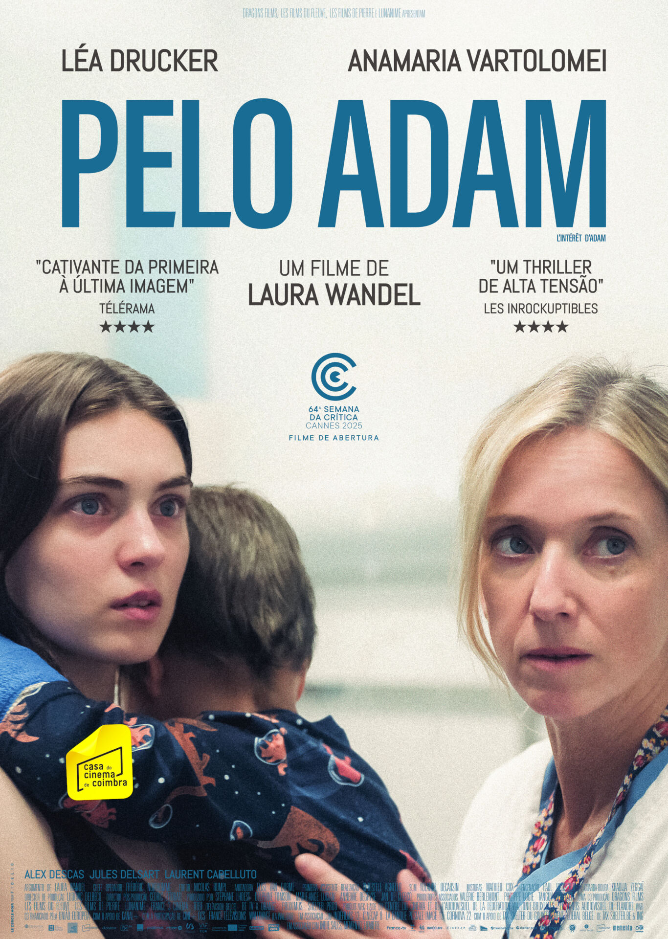 Pelo Adam (Laura Wandel, Drama, 78', 2025)