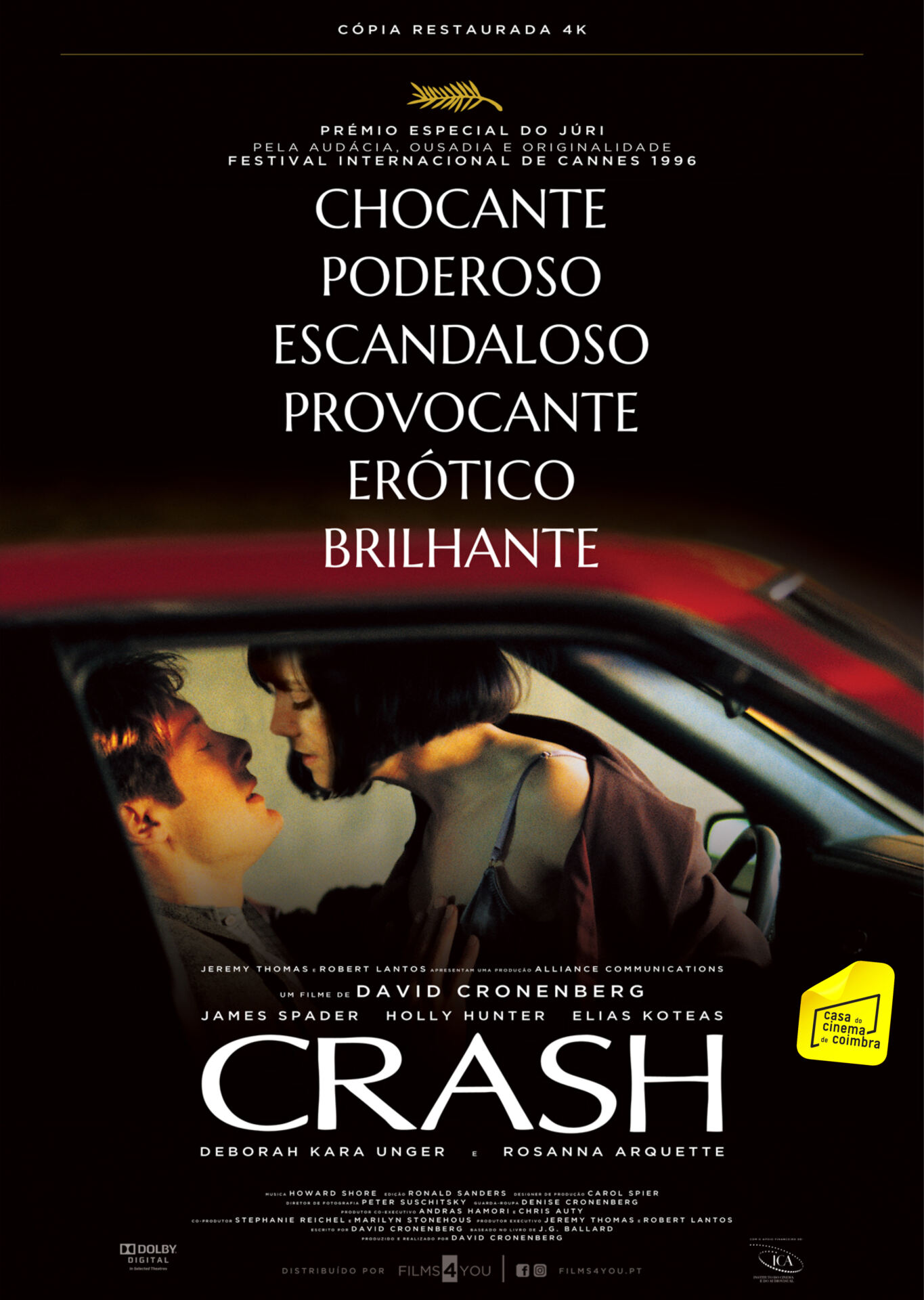 CRASH (David Cronenberg, Drama, 100', 1996)
